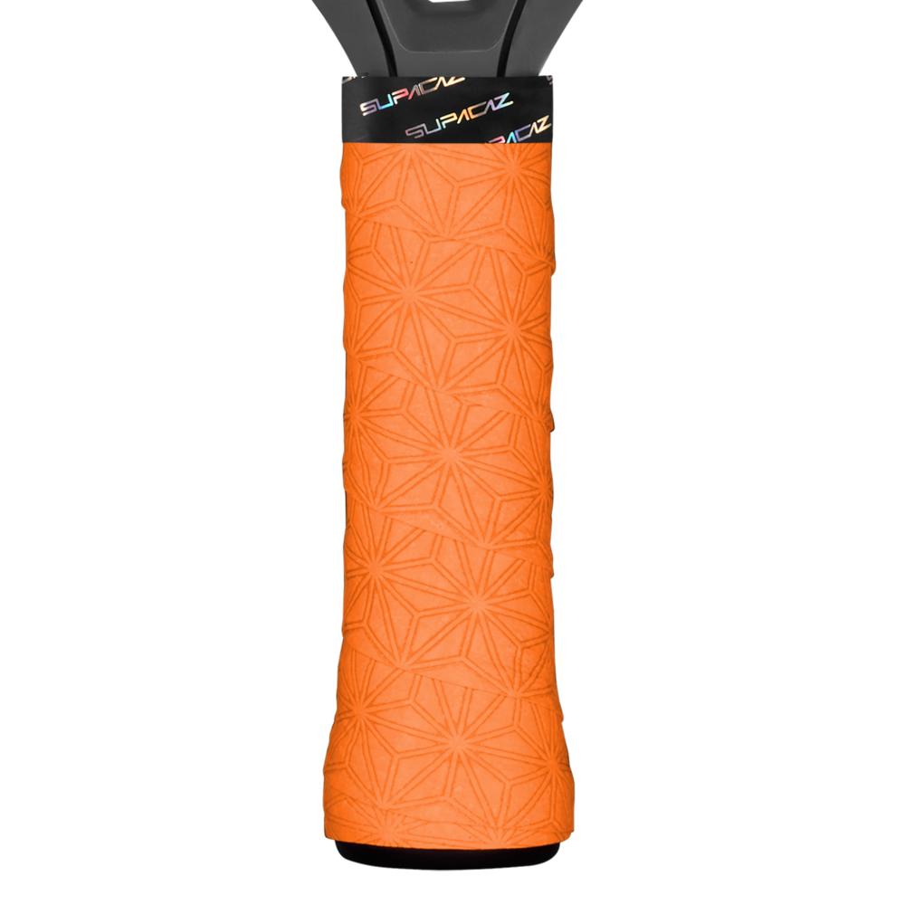 supacaz SupaSuave Padel Overgrip – Neon Orange – 3pk