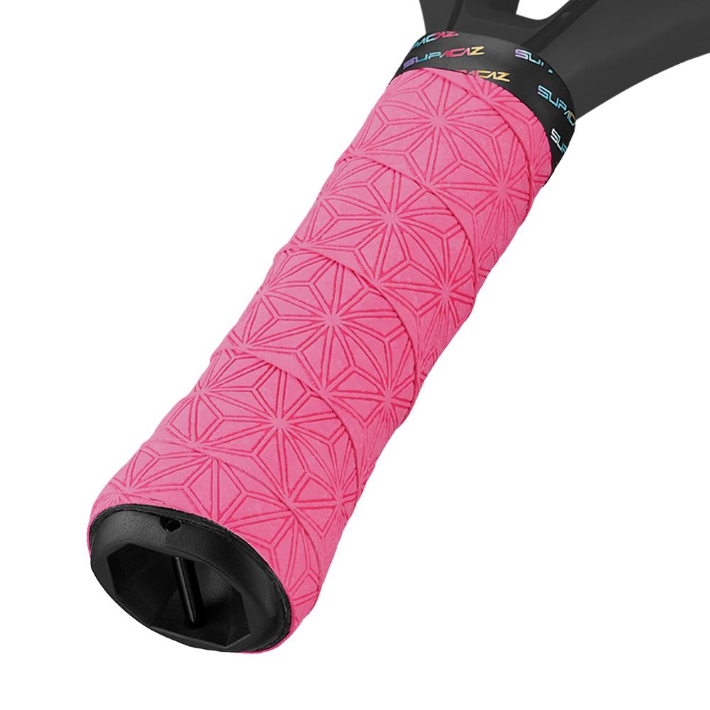 Supacaz SupaSuave Padel Overgrip – Neon Pink – 3pk