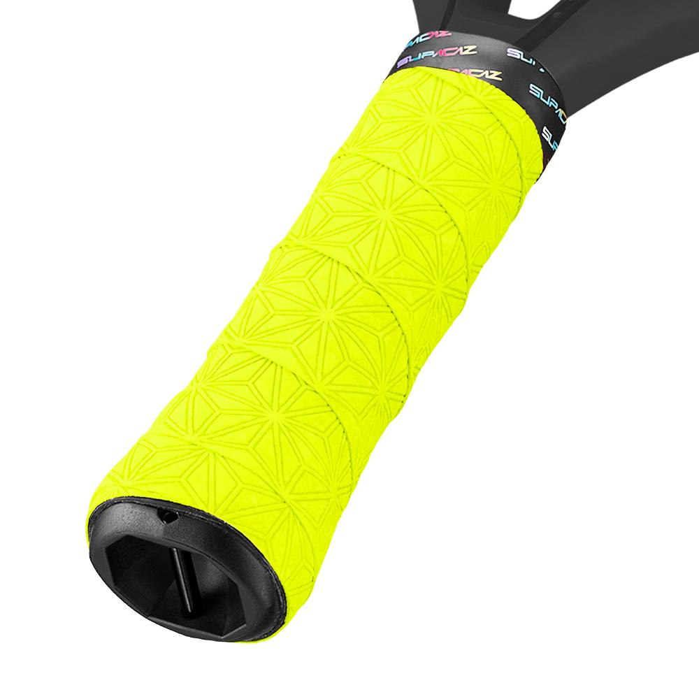 Supacaz SupaSuave Padel Overgrip – Neon Yellow – 3pk