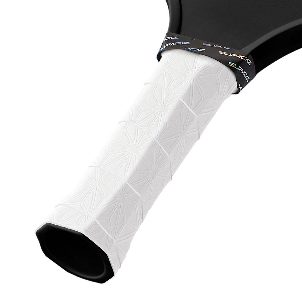 Supacaz SupaSuave Pickleball Overgrip – White – 3pk