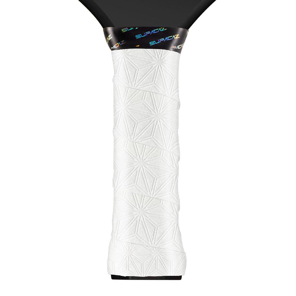 supacaz SupaSuave Pickleball Overgrip – White – 3pk