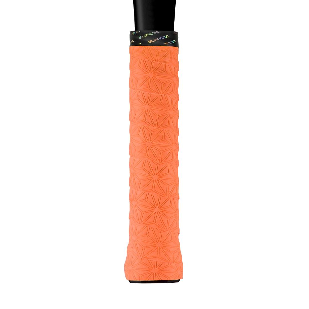 supacaz SupaSuave Tennis Overgrip – Neon Orange – 3pk