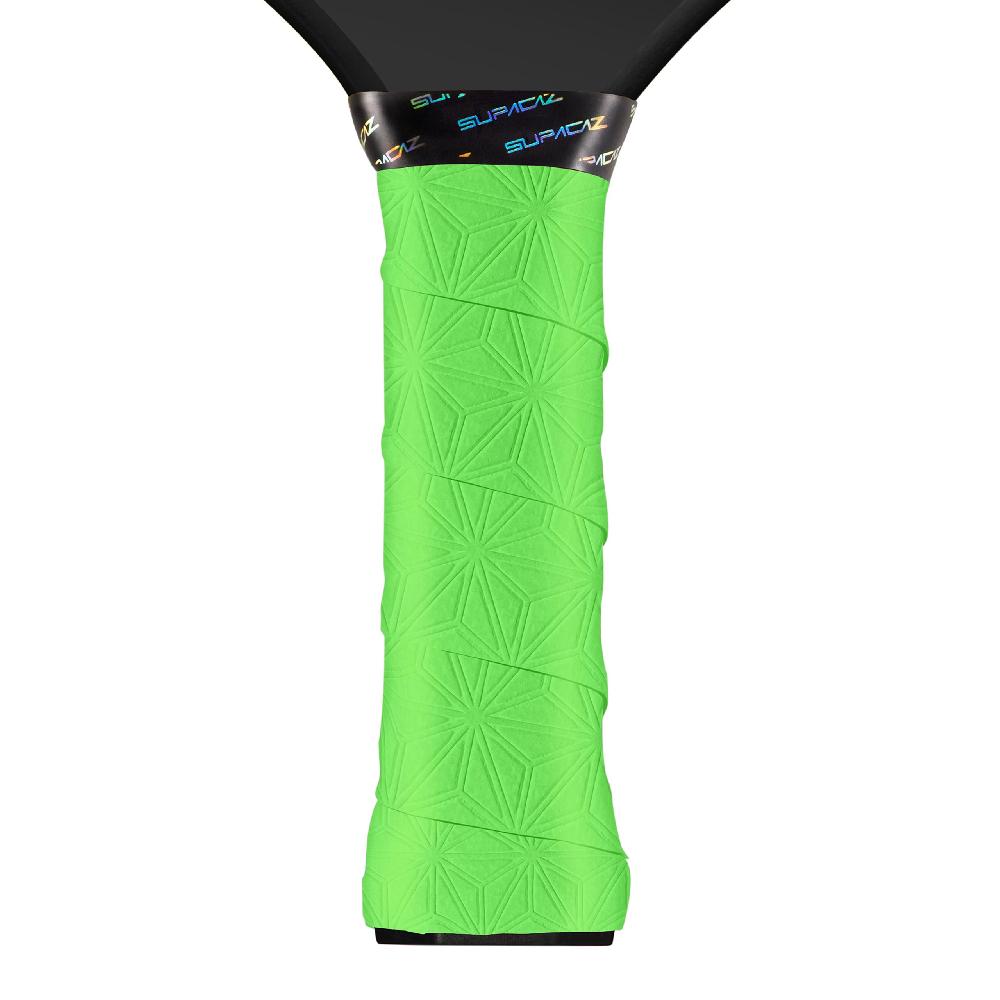 supacaz SupaSuave Pickleball Overgrip – Neon Green – 3pk