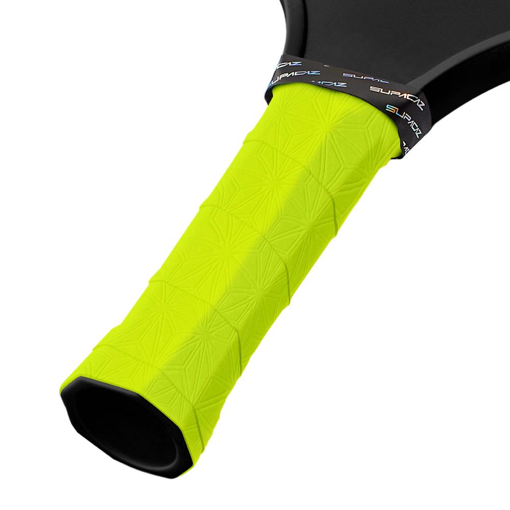 Supacaz SupaSuave Pickleball Overgrip – Neon Yellow – 3pk