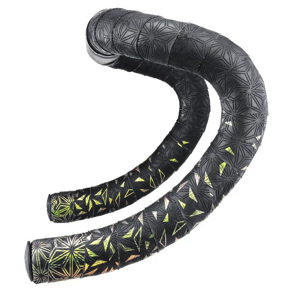 supacaz Super Sticky Kush – Star Fade – Green Emerald Refractor