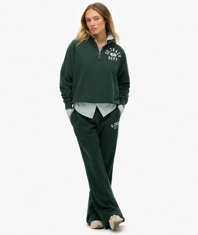Superdry Athletic Essentials Applique Half Zip Sweatshirt