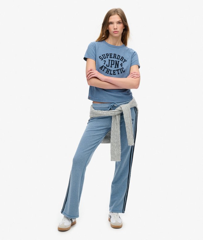 Superdry Athletic Essentials Graphic Fitted T-Shirt