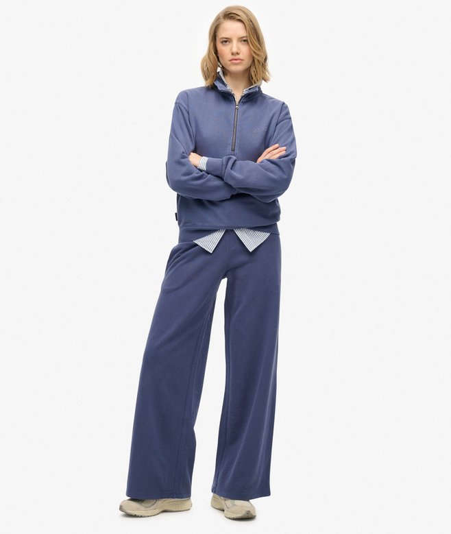 superdry Athletic Essentials Logo Garment Dyed Joggers