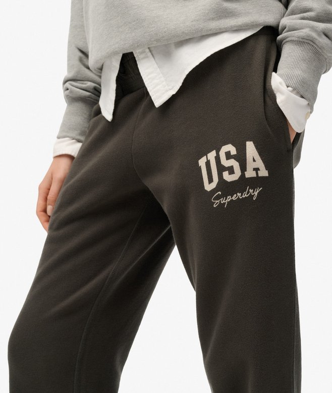 Superdry Athletic Essentials Low Rise Flare Joggers