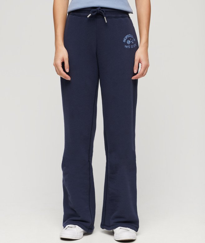 superdry Athletic Essentials Low Rise Flare Joggers