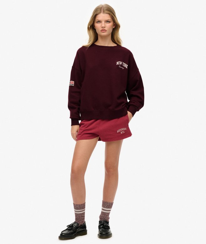 Superdry Athletic Essentials Relaxed Crew Sweatshirt