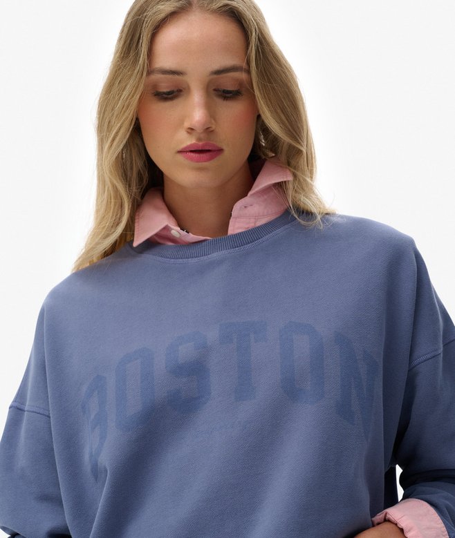 Superdry Athletic Essentials Relaxed Crew Sweatshirt