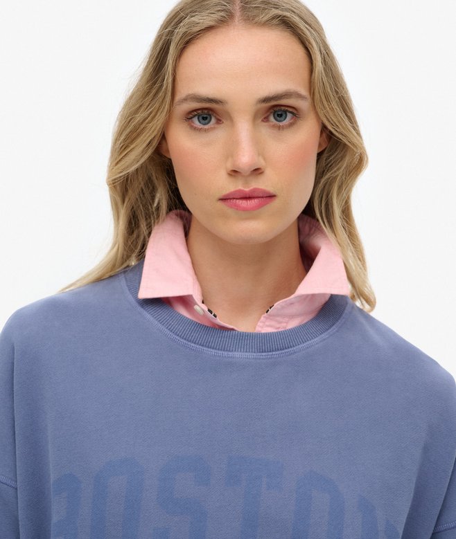 Superdry Athletic Essentials Relaxed Crew Sweatshirt