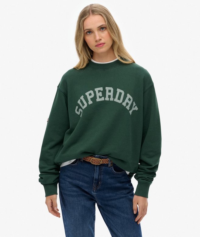 Superdry Athletic Essentials Slouchy Crew Sweatshirt