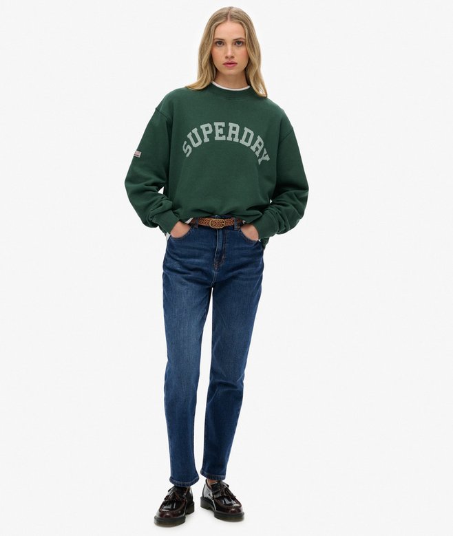 Superdry Athletic Essentials Slouchy Crew Sweatshirt