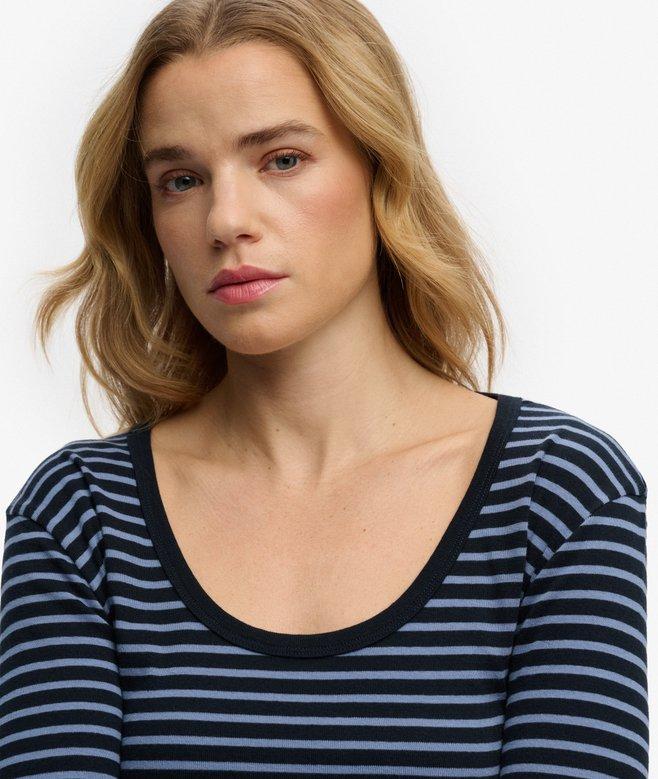 Superdry Athletic Essentials Striped Long Sleeve Top
