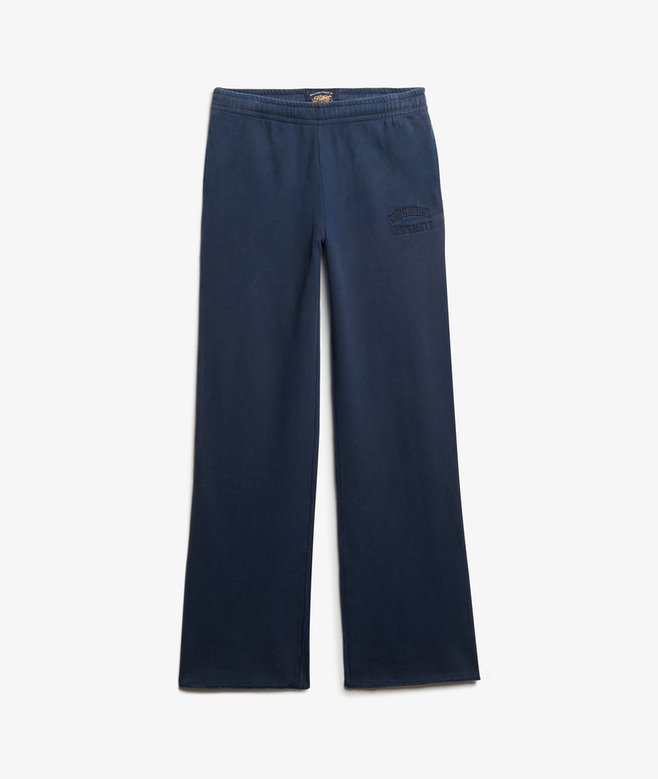 superdry Athletic Tonal Embroidered Wide Leg Joggers
