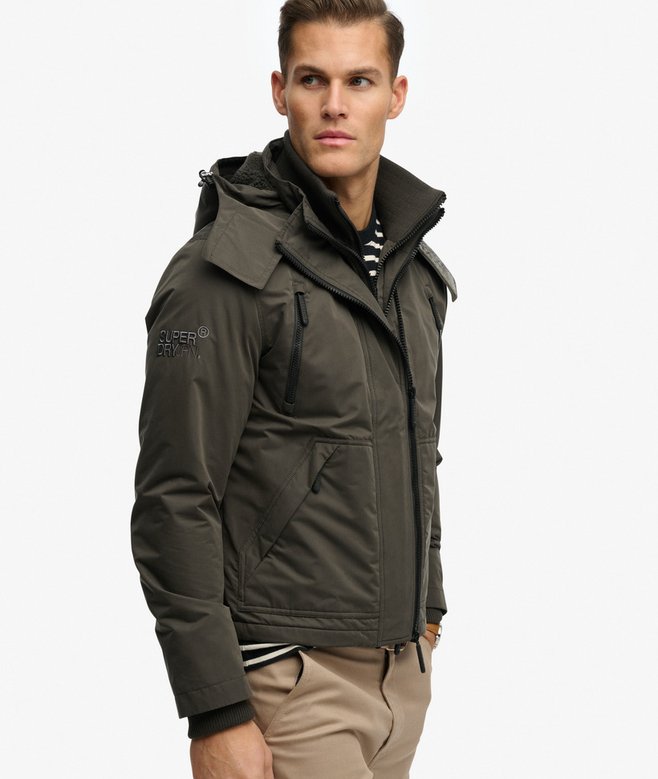 Superdry Hooded Microfibre Arctic Windcheater Jacket