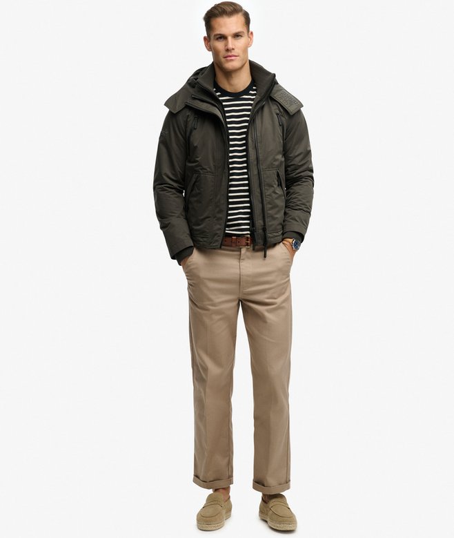 Superdry Hooded Microfibre Arctic Windcheater Jacket