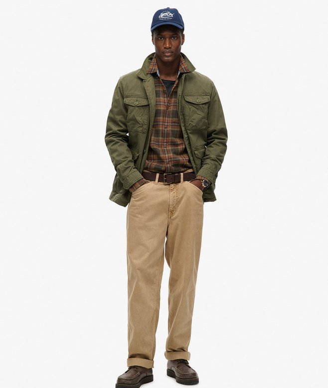 Superdry Military M65 Embroidered Lightweight Jacket
