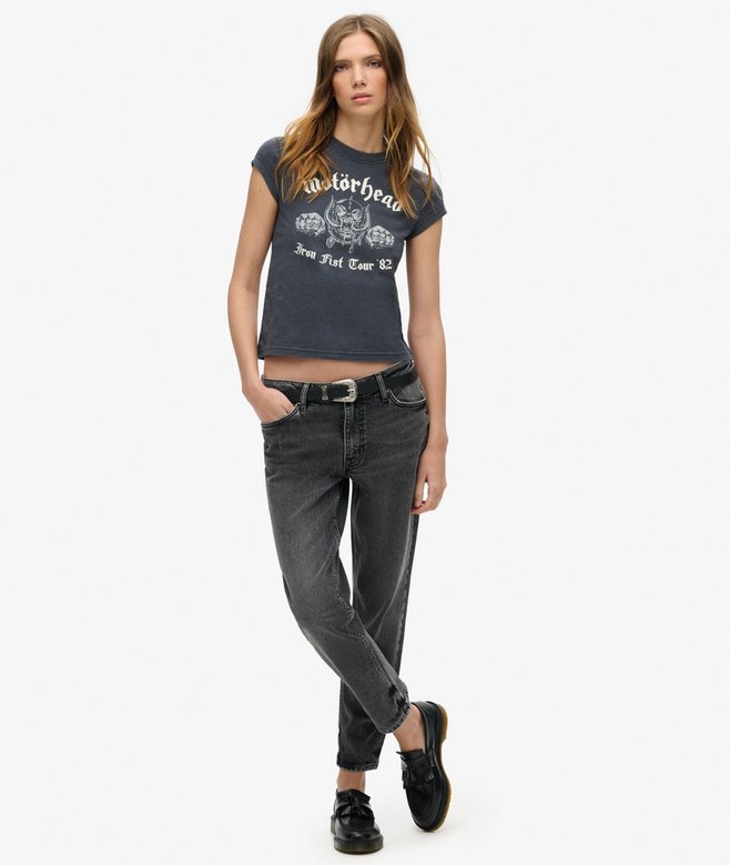 Superdry Motörhead X Superdry Cap Sleeve Band T-Shirt