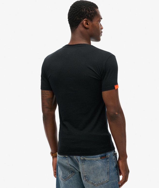 Superdry Orange Label Vintage Embroidery V-Neck T-Shirt