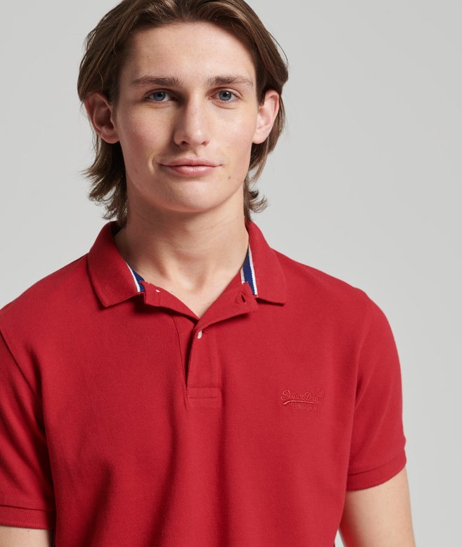 Superdry Organic Cotton Essential Classic Pique Polo Shirt