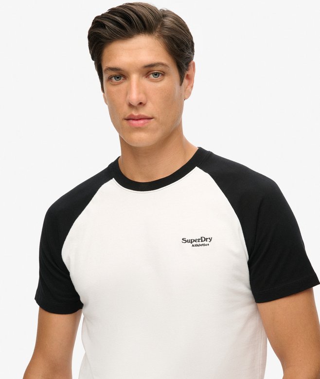 Superdry Organic Cotton Essential Logo Baseball T-Shirt