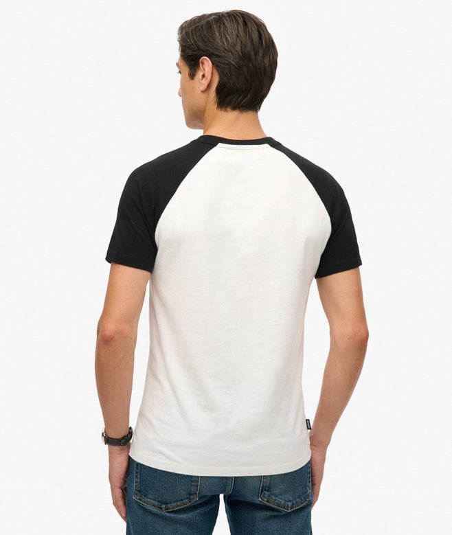 Superdry Organic Cotton Essential Logo Baseball T-Shirt