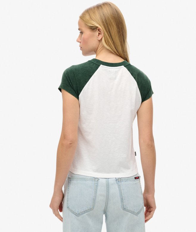 Superdry Organic Cotton Essential Logo Raglan T-Shirt