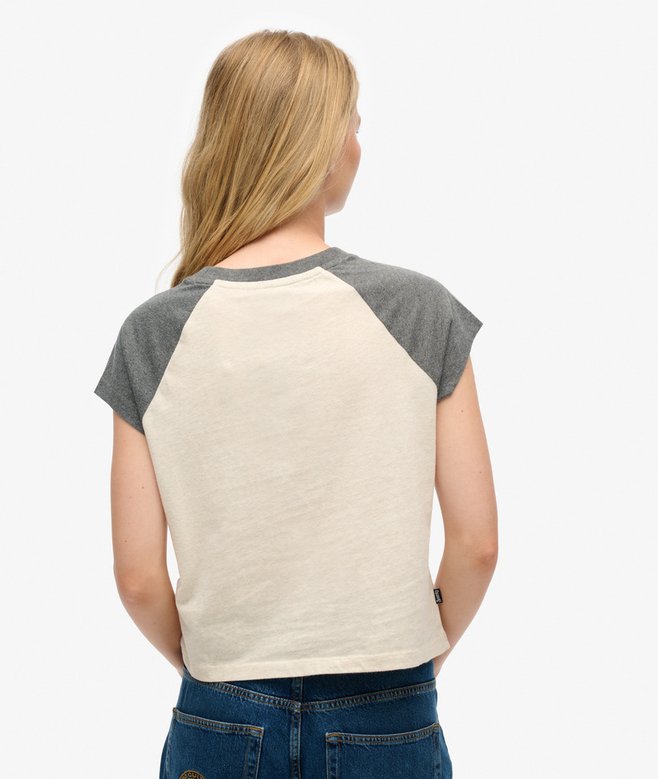 Superdry Organic Cotton Essential Logo Raglan T-Shirt