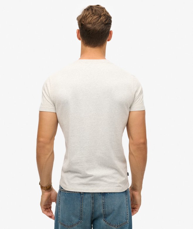 Superdry Organic Cotton Essential Logo V Neck T-Shirt