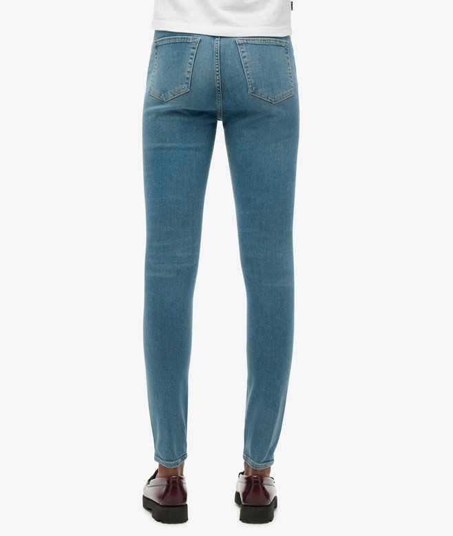 Superdry Organic Cotton High Rise Skinny Denim Jeans