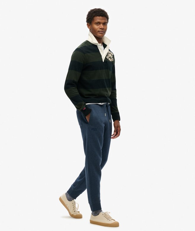 Superdry Organic Cotton Vintage Logo Embroidered Joggers