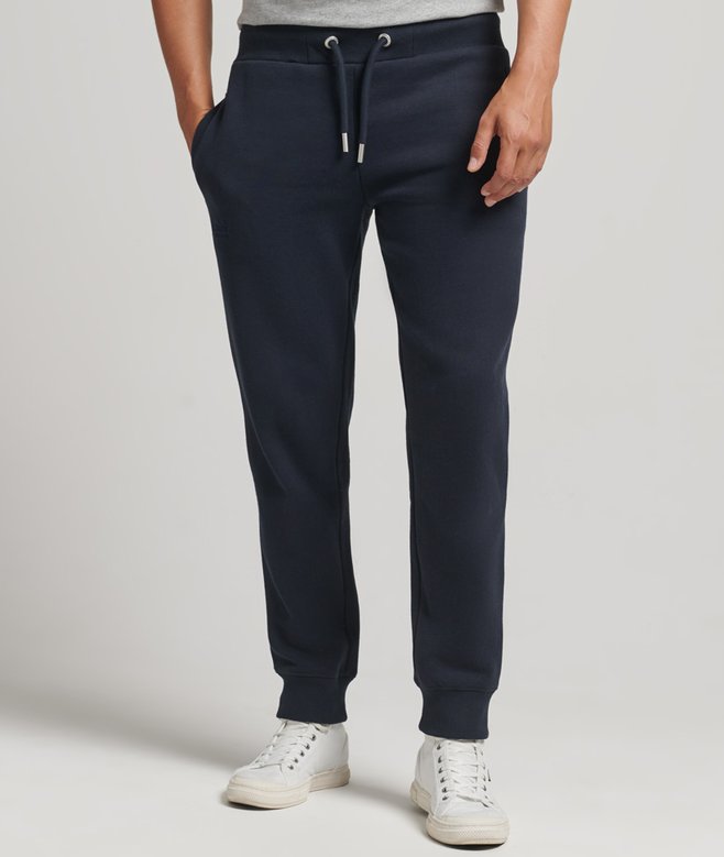 superdry Organic Cotton Vintage Logo Embroidered Joggers
