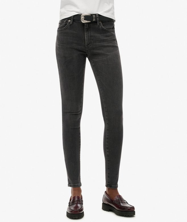 Superdry Organic Cotton Vintage Mid Rise Skinny Jeans