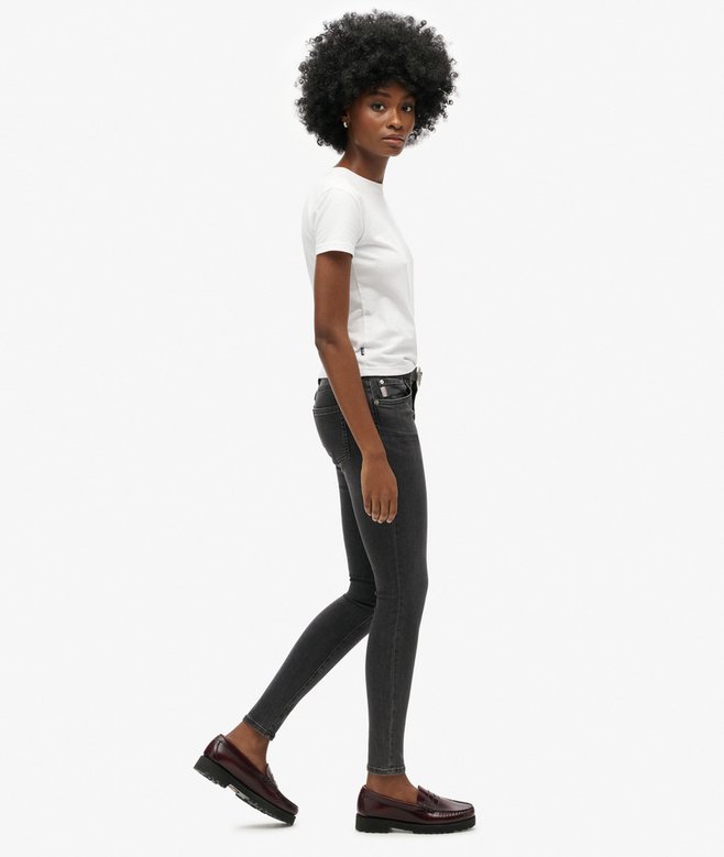 Superdry Organic Cotton Vintage Mid Rise Skinny Jeans