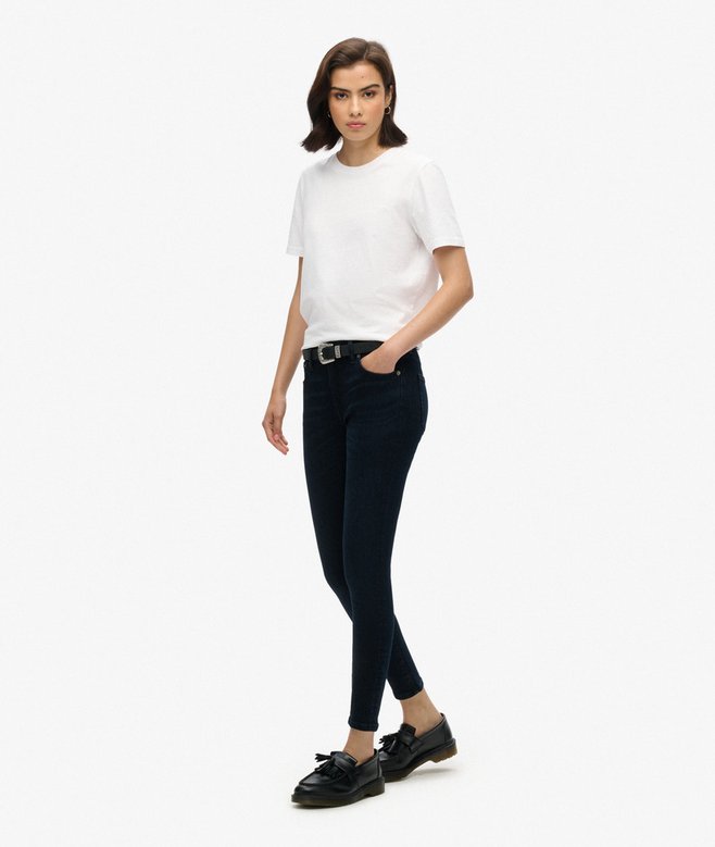 Superdry Organic Cotton Vintage Mid Rise Skinny Jeans
