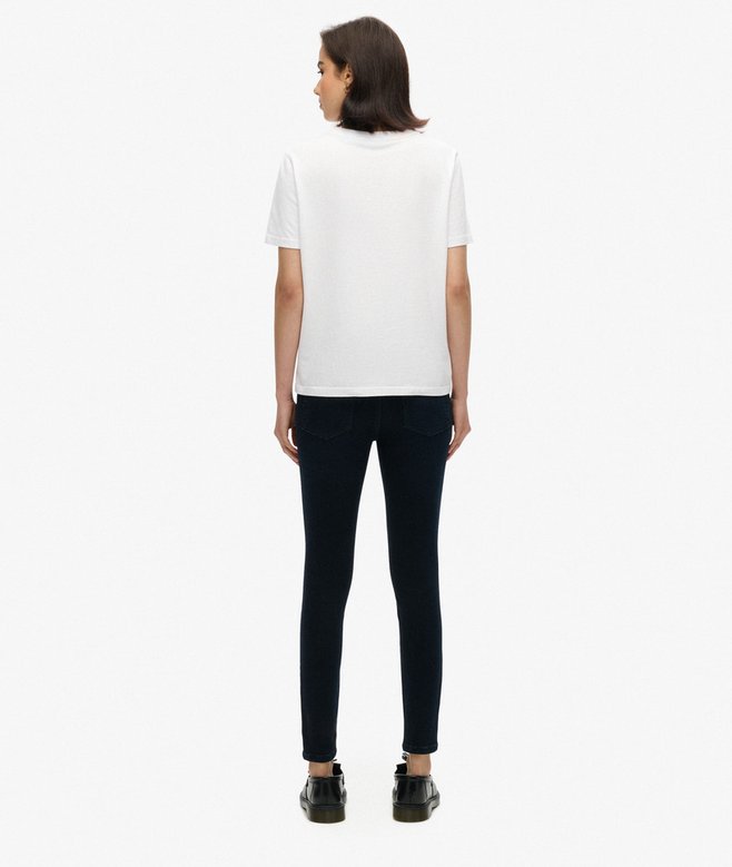 Superdry Organic Cotton Vintage Mid Rise Skinny Jeans