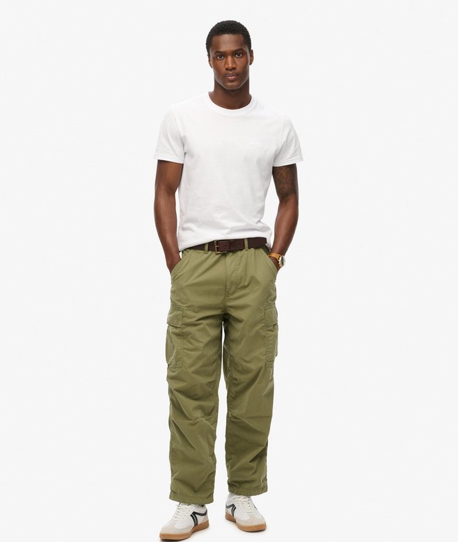 superdry Organic Cotton Vintage Parachute Cargo Pants