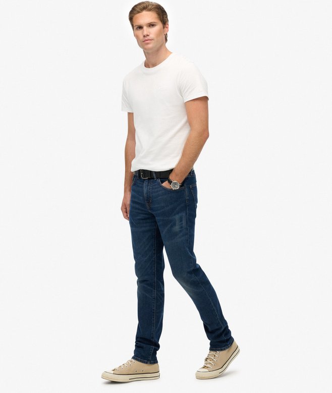 Superdry Organic Cotton Vintage Slim Straight Jeans