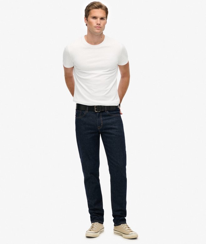 superdry Organic Cotton Vintage Slim Straight Jeans