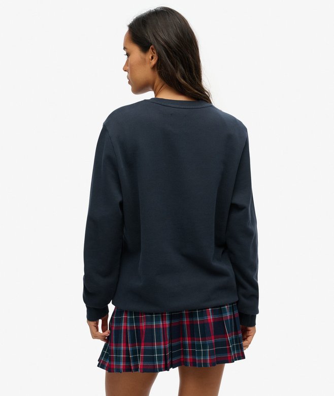 Superdry Oversized Machined Goods Workwear Crew Sweatshirt