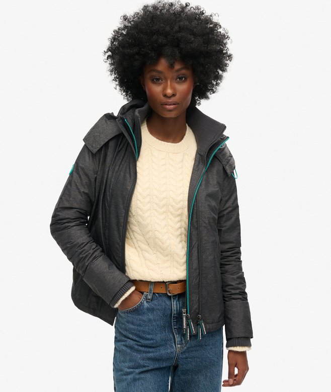 Superdry Pop Zip Hooded Arctic SD-Windcheater Jacket