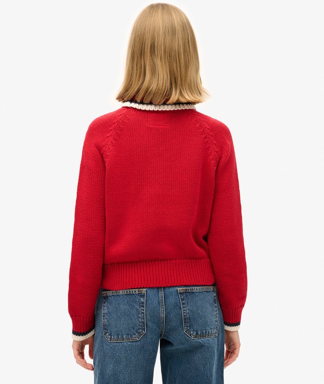 Superdry Americana Roll Neck Knit Jumper