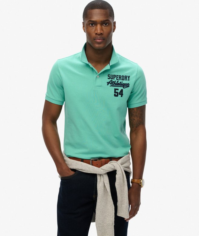 superdry Applique Classic Fit Polo