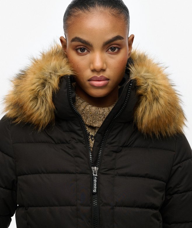 Superdry Arctic Longline Puffer Coat