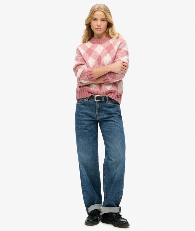 Superdry Argyle Pattern Jumper