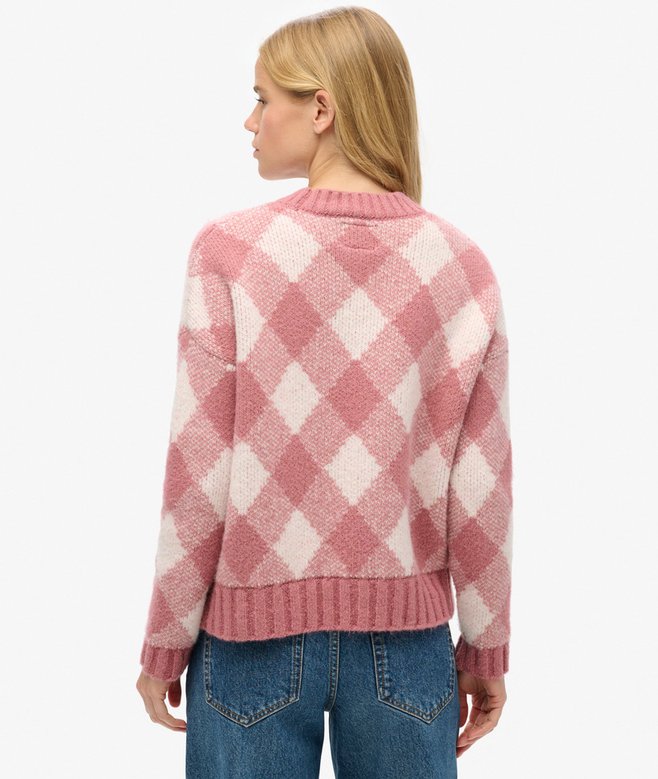 Superdry Argyle Pattern Jumper