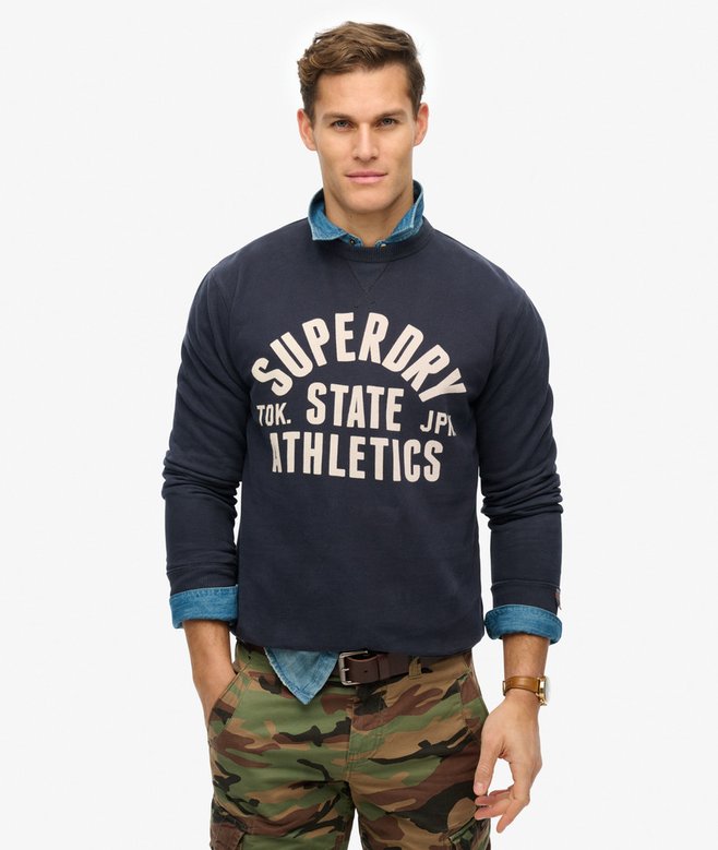 superdry Athletic Essentials Crew Sweatshirt